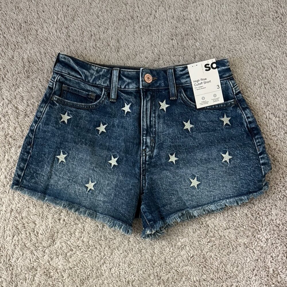 SO High Rise Cutoff Short